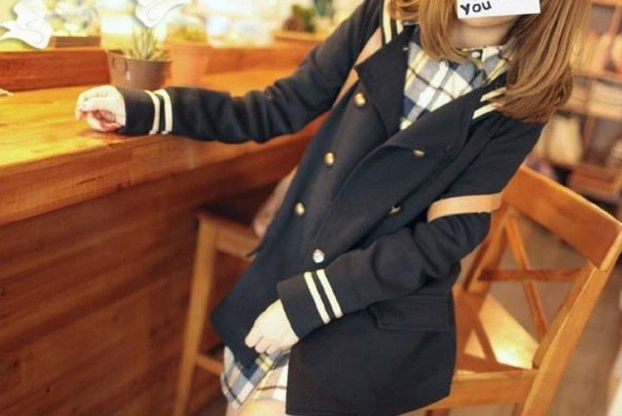 Sailor School Girl Jacket on Luulla